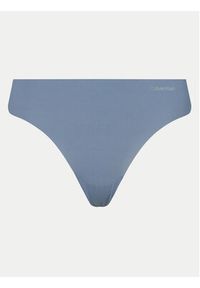 Calvin Klein Underwear Komplet 3 par stringów 000QD3558E Kolorowy. Materiał: syntetyk. Wzór: kolorowy