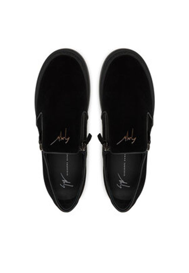 Giuseppe Zanotti Sneakersy EU40010 Czarny. Kolor: czarny. Materiał: skóra