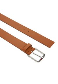 Tommy Jeans Pasek Męski Austin Distressed 4.0 AM0AM13690 Brązowy. Kolor: brązowy. Materiał: skóra #3