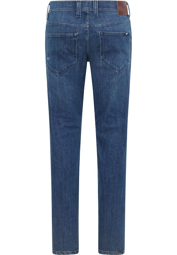 Męskie Spodnie Jeansowe Mustang Style Oregon Slim Denim Blue 1015507 5000 882