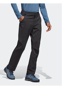 Adidas - adidas Spodnie outdoor Terrex Multi HM4032 Czarny Slim Fit. Kolor: czarny. Materiał: syntetyk. Sport: outdoor