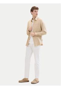 Tom Tailor Spodnie materiałowe 1041171 Biały Regular Fit. Kolor: biały. Materiał: bawełna #5