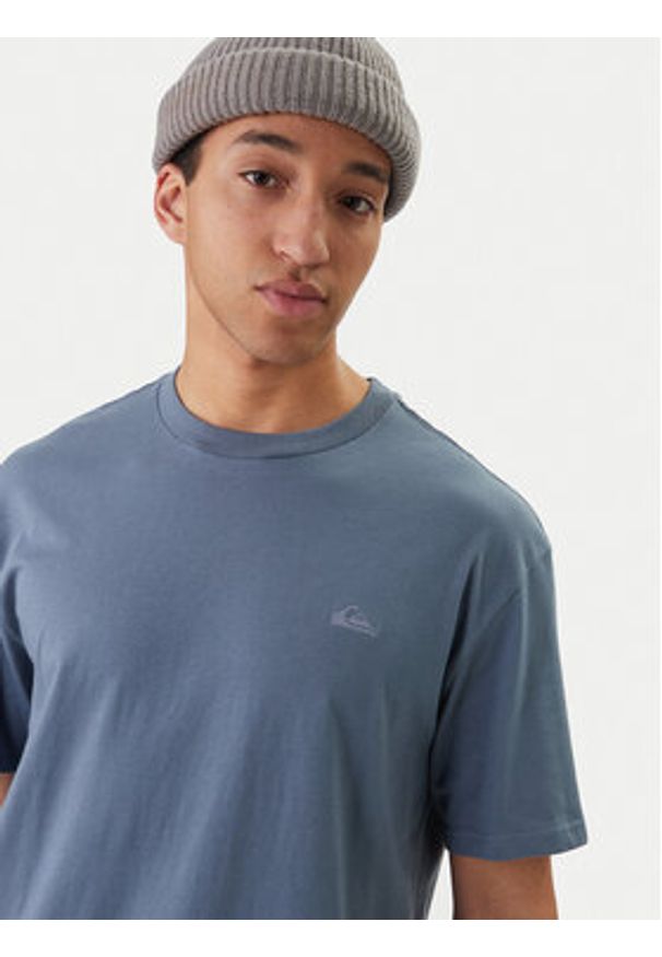 Quiksilver T-Shirt Salt Water EQYZT08204 Niebieski Regular Fit. Kolor: niebieski. Materiał: bawełna