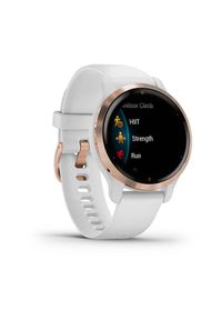 GARMIN - Garmin Venu 2S różowo-złoty. Rodzaj zegarka: smartwatch. Kolor: wielokolorowy, różowy, złoty. Styl: retro, sportowy, elegancki, młodzieżowy