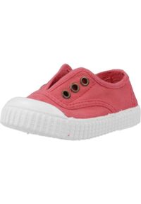 Buty VICTORIA 06627 Rose. Kolor: pomarańczowy. Materiał: tkanina. Sport: turystyka piesza