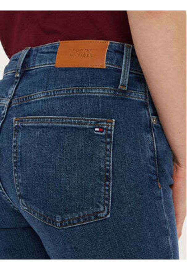 TOMMY HILFIGER - Tommy Hilfiger Jeansy WW0WW43494 Niebieski Bootcut Fit. Kolor: niebieski