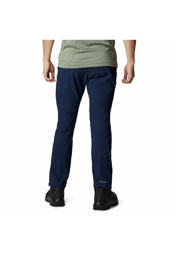 columbia - Spodnie softshellowe męskie Columbia Passo Alto III Heat Pant. Kolor: niebieski
