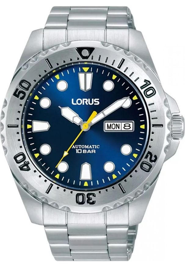 Zegarek męski Lorus RL473BX9 srebrny. Kolor: srebrny