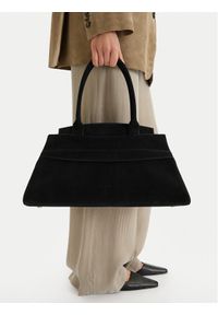 Gino Rossi - GINO ROSSI Torebka EO-LA224-19156A Czarny. Kolor: czarny. Materiał: zamszowe, skórzane #1