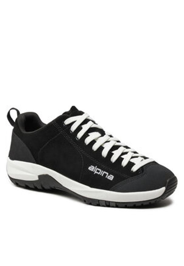 Alpina Trekkingi Diamond 636H-1 Czarny. Kolor: czarny. Materiał: skóra. Sport: turystyka piesza