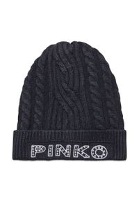 Czapka Pinko Bamboo AI 22-23 BLK01 1G2079 A05Z Black Z99. Kolor: czarny. Materiał: materiał #1