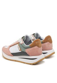 Guess Sneakersy FLPE2G LEP12 Kolorowy. Materiał: skóra. Wzór: kolorowy