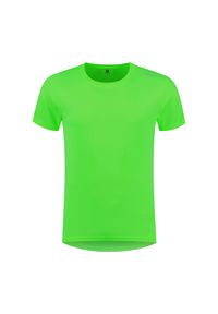 ROGELLI - Funkcjonalna koszulka męska Rogelli PROMOTION. Kolor: zielony, wielokolorowy, fioletowy