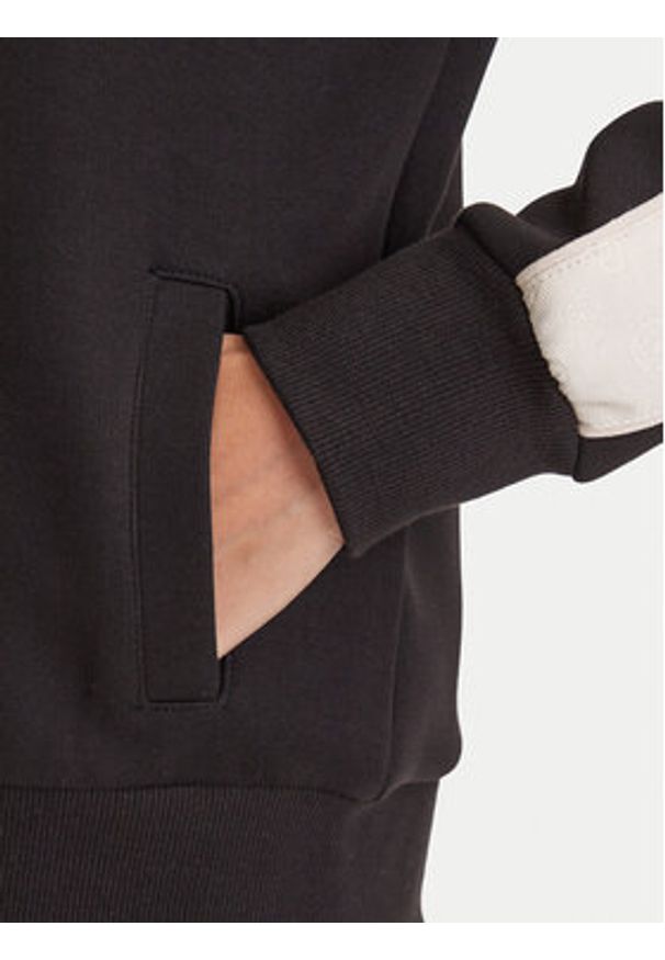 Guess Bluza V5YQ00 KB3P2 Czarny Regular Fit. Kolor: czarny. Materiał: bawełna