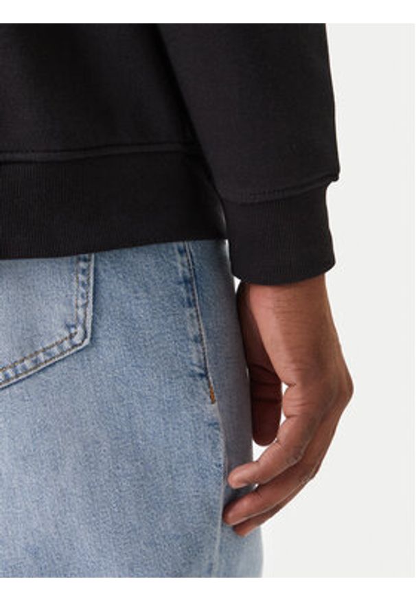 Tommy Jeans Bluza DM0DM20249 Czarny Regular Fit. Kolor: czarny. Materiał: bawełna