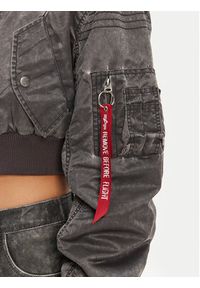 Alpha Industries Kurtka bomber MA-1 Vintage 156002 Szary Regular Fit. Kolor: szary. Materiał: syntetyk. Styl: vintage #5