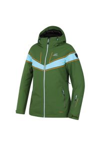 Damska kurtka narciarska Hannah Kiely Dill/Aqua Splash 15.000 mm S (36). Kolor: zielony. Sezon: zima. Sport: narciarstwo #1