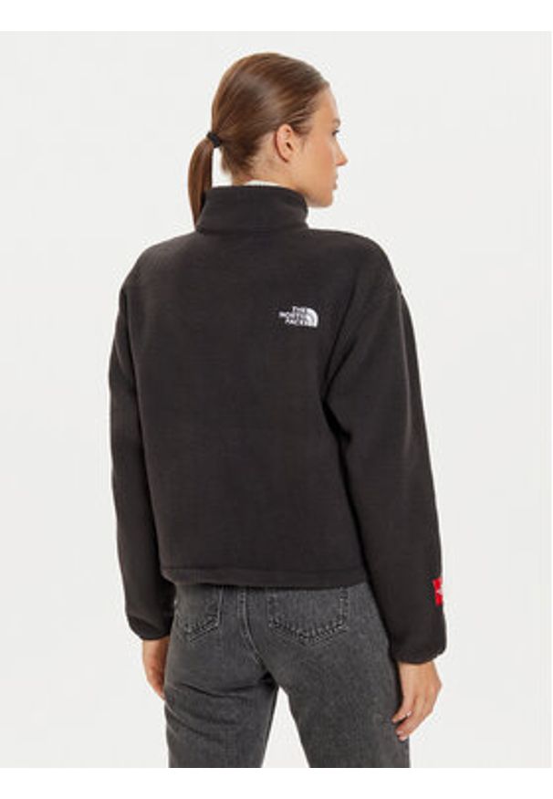 The North Face Polar Fleeski NF0A88Z3 Czarny Regular Fit. Kolor: czarny. Materiał: syntetyk