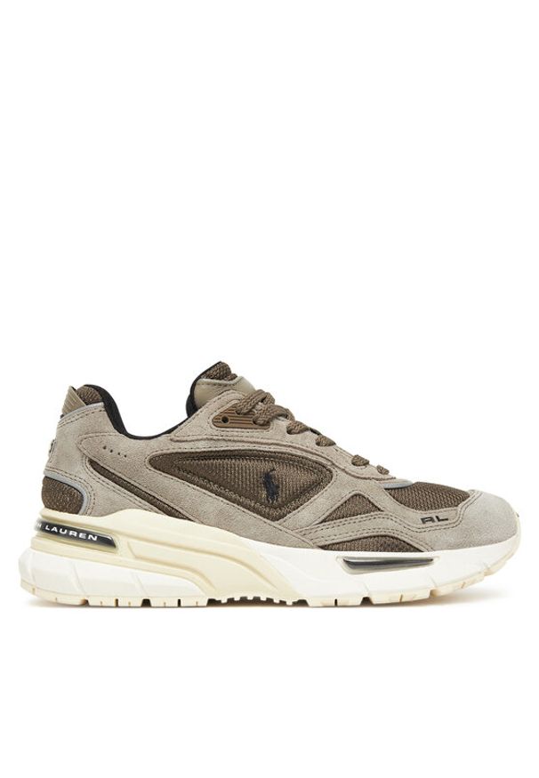 Polo Ralph Lauren Sneakersy Trackster 275 Sneaker 809974012003 Szary. Kolor: szary. Materiał: skóra, zamsz