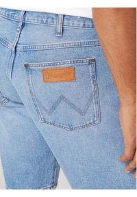 Wrangler Szorty jeansowe Frontier W16W73Z33 112331084 Niebieski Regular Fit. Kolor: niebieski. Materiał: bawełna, jeans