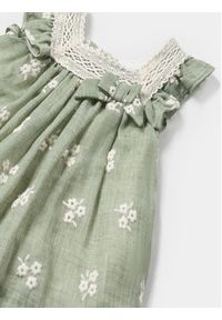 Mayoral Sukienka letnia 1827 Zielony Regular Fit. Kolor: zielony. Materiał: syntetyk. Sezon: lato #2