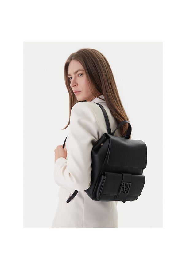 Plecak Armani Exchange. Kolor: czarny