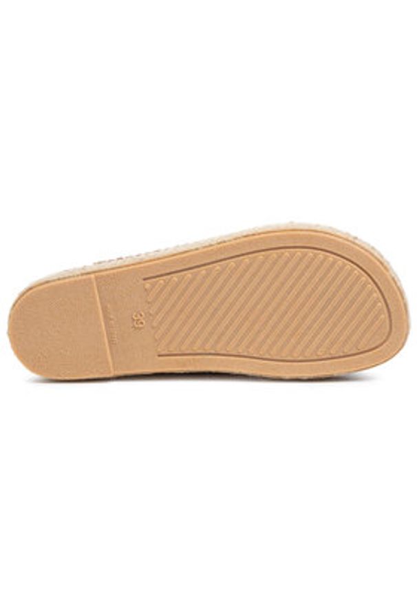 QUAZI Espadryle QZ-63-04-000623 Brązowy. Kolor: brązowy. Materiał: zamsz, skóra