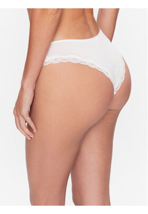 Hunkemöller Figi brazylijskie Lola 192194 Biały. Kolor: biały. Materiał: syntetyk