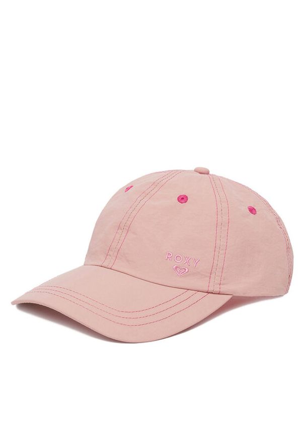 Roxy Czapka z daszkiem RX-W3-001-SS25 Różowy. Kolor: różowy. Materiał: materiał