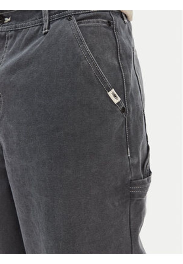 Quiksilver Jeansy Mercury Straight Out EQYNP03325 Szary Wide Leg. Kolor: szary