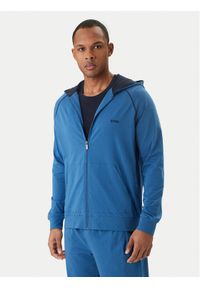 BOSS Bluza Mix&Match 50515313 Niebieski Regular Fit. Kolor: niebieski. Materiał: bawełna #1