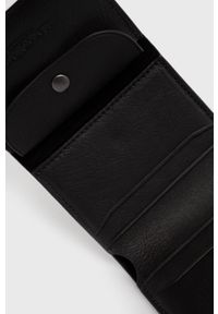 Marc O'Polo portfel skórzany męski kolor czarny. Kolor: czarny. Materiał: skóra. Wzór: gładki #4