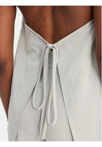 Eleh Bluzka SS260092 Błękitny Relaxed Fit. Kolor: niebieski. Materiał: syntetyk #5