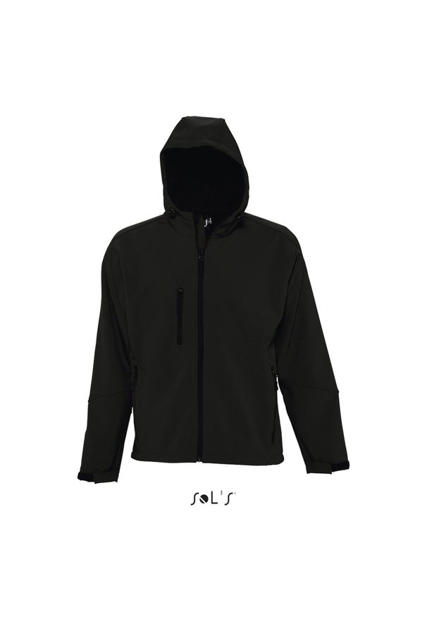 SOL'S - Windbreaker Sol's Replay. Kolor: czarny