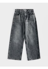 Reserved - Jeansy wide leg - szary. Kolor: szary