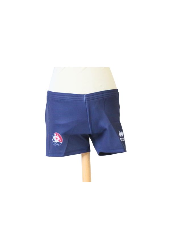 ERREA - Szorty Bordeaux Mérignac. Kolor: niebieski. Długość: krótkie. Sport: siatkówka, fitness