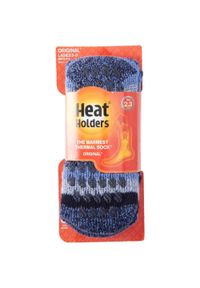 HEAT HOLDERS - Ciepłe Skarpetki Damskie Petunia 37-42 w Wełnianej Mieszance. Kolor: różowy. Materiał: wełna