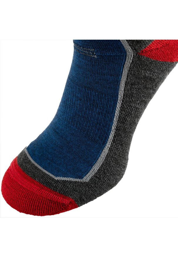 Skarpety trekkingowe Alpinus Avrill. Kolor: niebieski. Materiał: wełna. Sport: turystyka piesza