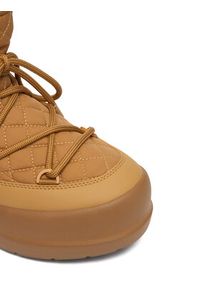 Moon Boot Śniegowce Mb Mezzaluna Quilted Mid Wp 80D2500020 Brązowy. Kolor: brązowy. Materiał: materiał #4