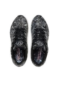skechers - Skechers Sneakersy Street Uno - Process Sketch 177972/BKW Czarny. Kolor: czarny. Materiał: skóra #6