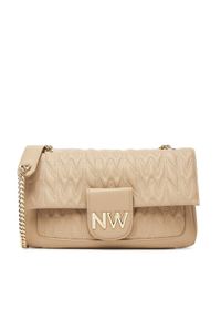 Nine West Torebka CEO-Astoria-Allure-LX10165 Beżowy. Kolor: beżowy