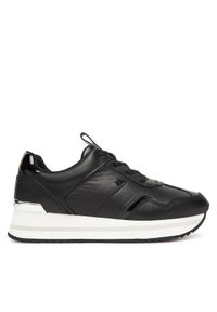 MICHAEL Michael Kors Sneakersy Raina Trainer 43T5RNFS1L Czarny. Kolor: czarny. Materiał: skóra