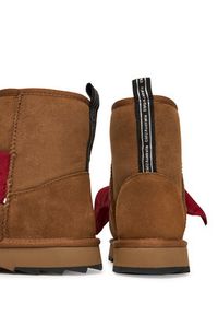 EMU Australia Śniegowce Sharky Mini Bandana W13199 Brązowy. Kolor: brązowy. Materiał: skóra #4