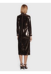 Ted Baker Sukienka koktajlowa Brookly 265512 Brązowy Slim Fit. Kolor: brązowy. Materiał: syntetyk. Styl: wizytowy #3