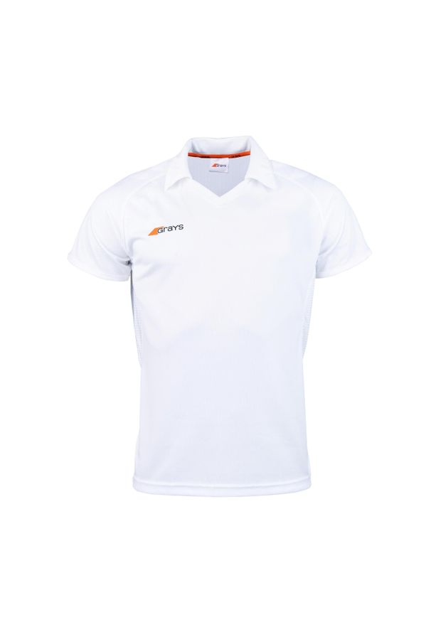 GRAYS - Koszulka dla dzieci Grays Hockey Axis 750. Kolor: biały
