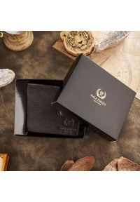 Portfel skórzany PAOLO PERUZZI T-77-BR brązowy. Kolor: brązowy. Materiał: skóra #1