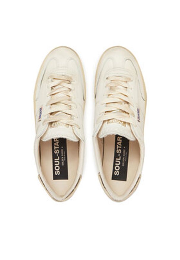 GOLDEN GOOSE Sneakersy Soul Star GWF00464.F005054.10847 Écru. Materiał: skóra
