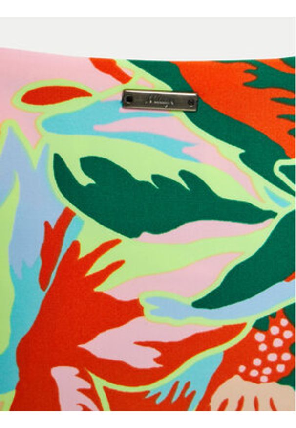 Maaji Dół od bikini Neon Leafy PT2617SBC048 Kolorowy. Materiał: syntetyk. Wzór: kolorowy