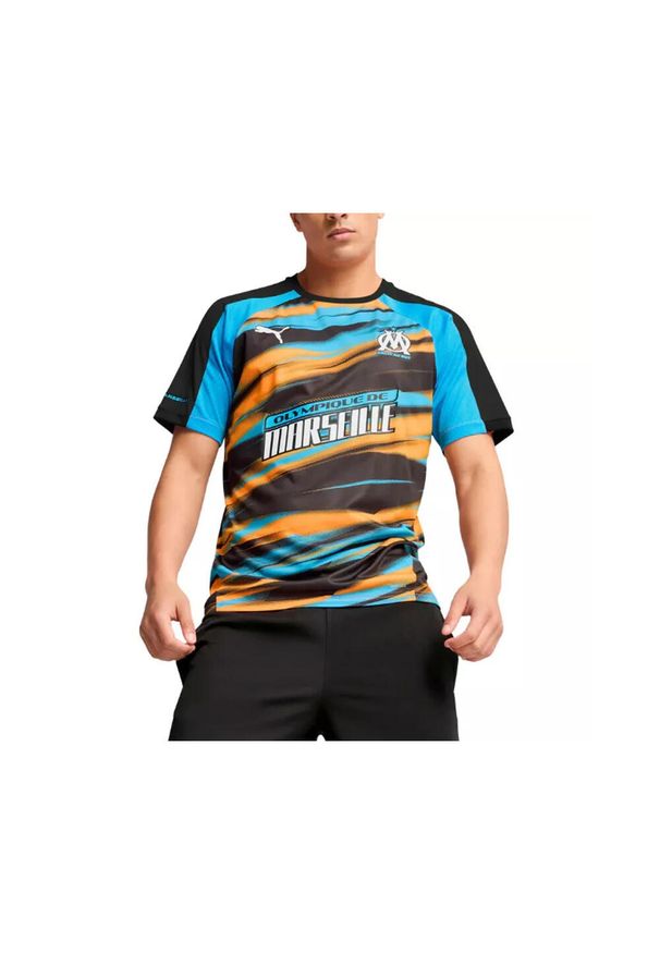 Puma - Maillot Faster OM 2024/25. Kolor: wielokolorowy. Sport: piłka nożna