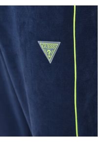 Guess Spodnie dresowe Z3YB03 KBC00 Granatowy Regular Fit. Kolor: niebieski. Materiał: dresówka, syntetyk #3
